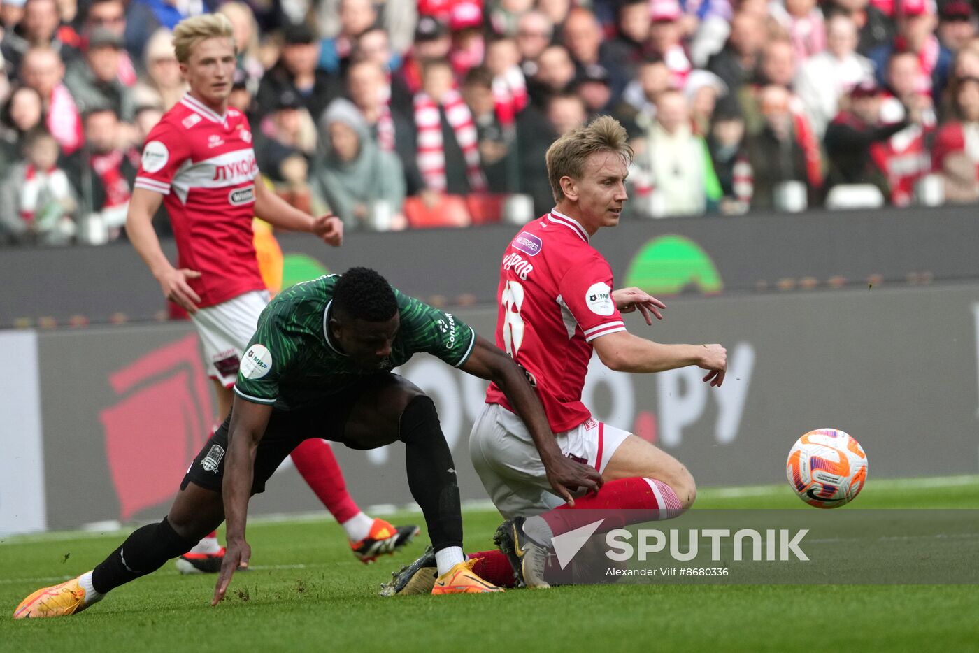 Russia Soccer Premier-League Spartak - Krasnodar