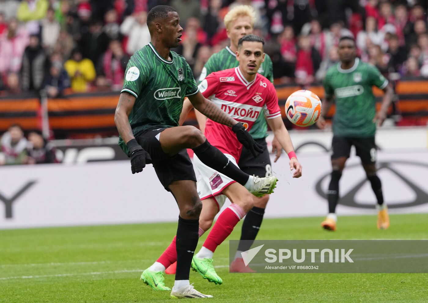 Russia Soccer Premier-League Spartak - Krasnodar