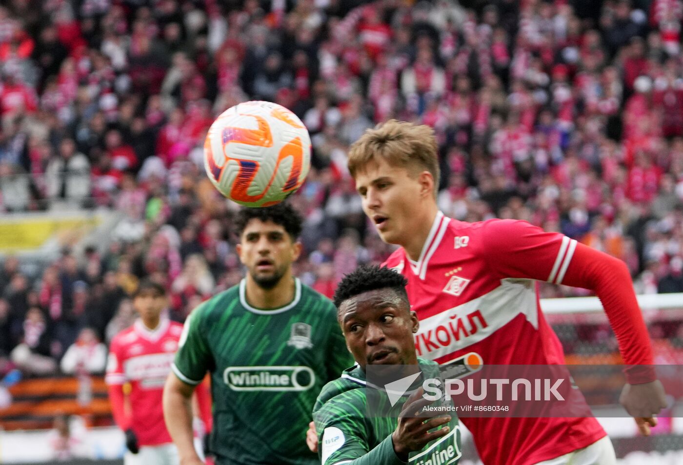 Russia Soccer Premier-League Spartak - Krasnodar