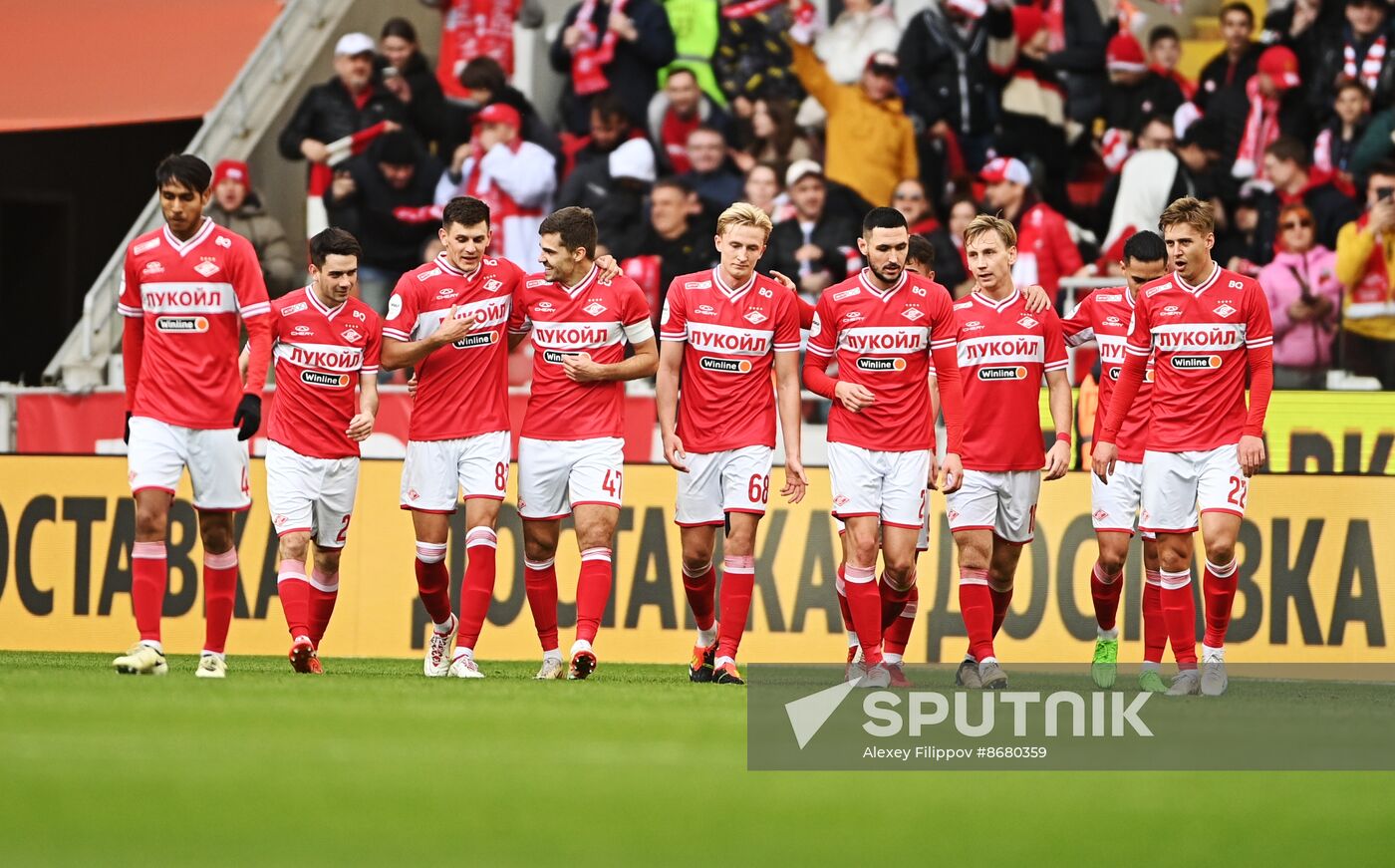 Russia Soccer Premier-League Spartak - Krasnodar