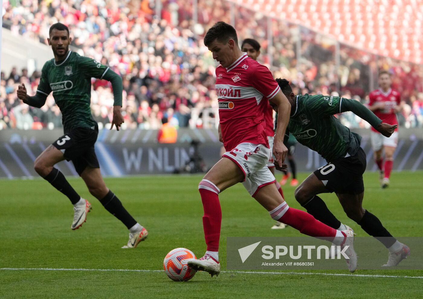 Russia Soccer Premier-League Spartak - Krasnodar