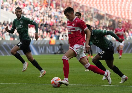 Russia Soccer Premier-League Spartak - Krasnodar
