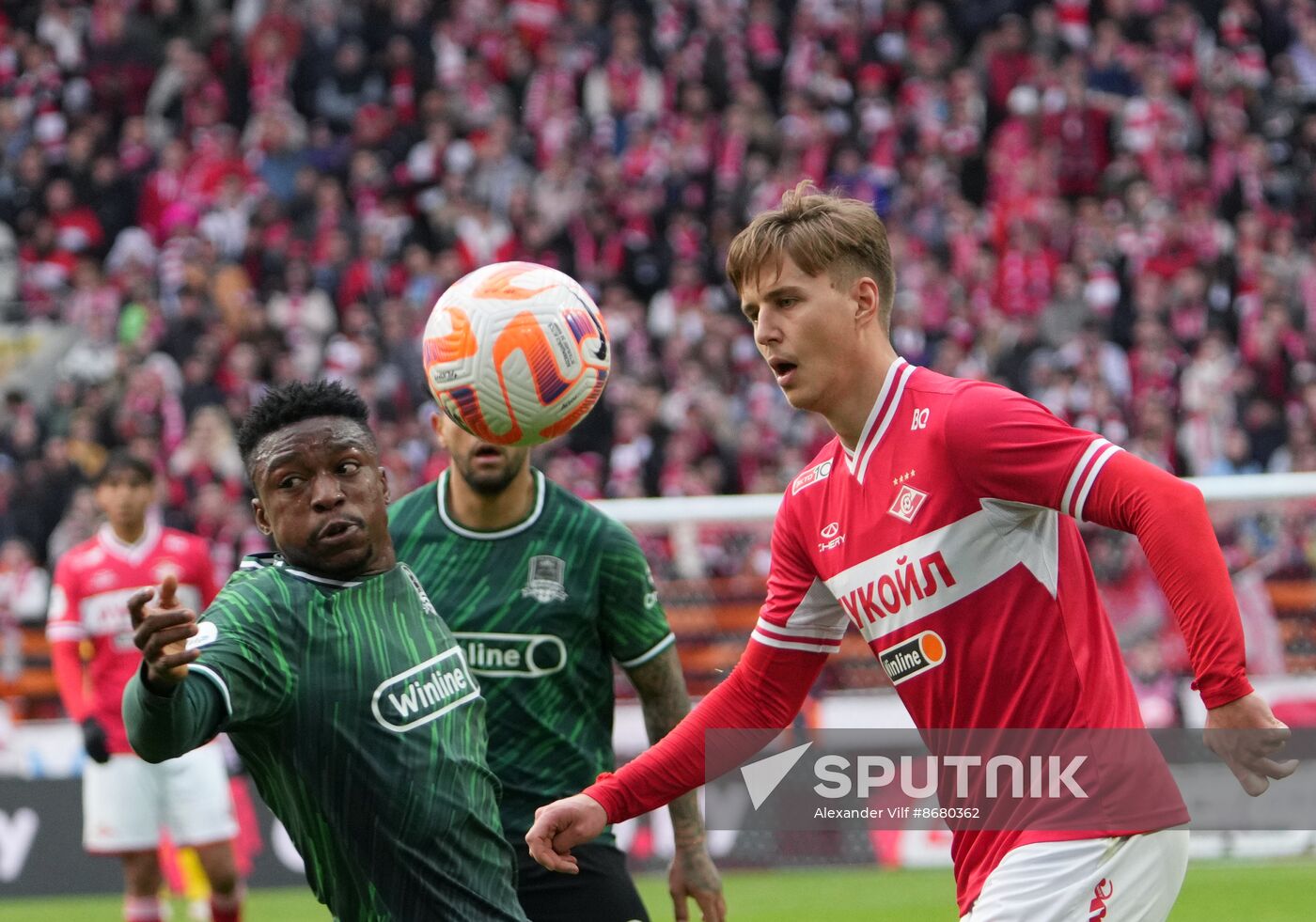 Russia Soccer Premier-League Spartak - Krasnodar