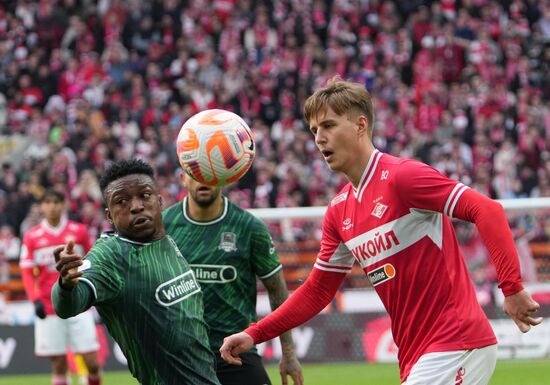 Russia Soccer Premier-League Spartak - Krasnodar