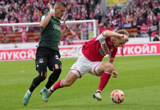 Russia Soccer Premier-League Spartak - Krasnodar