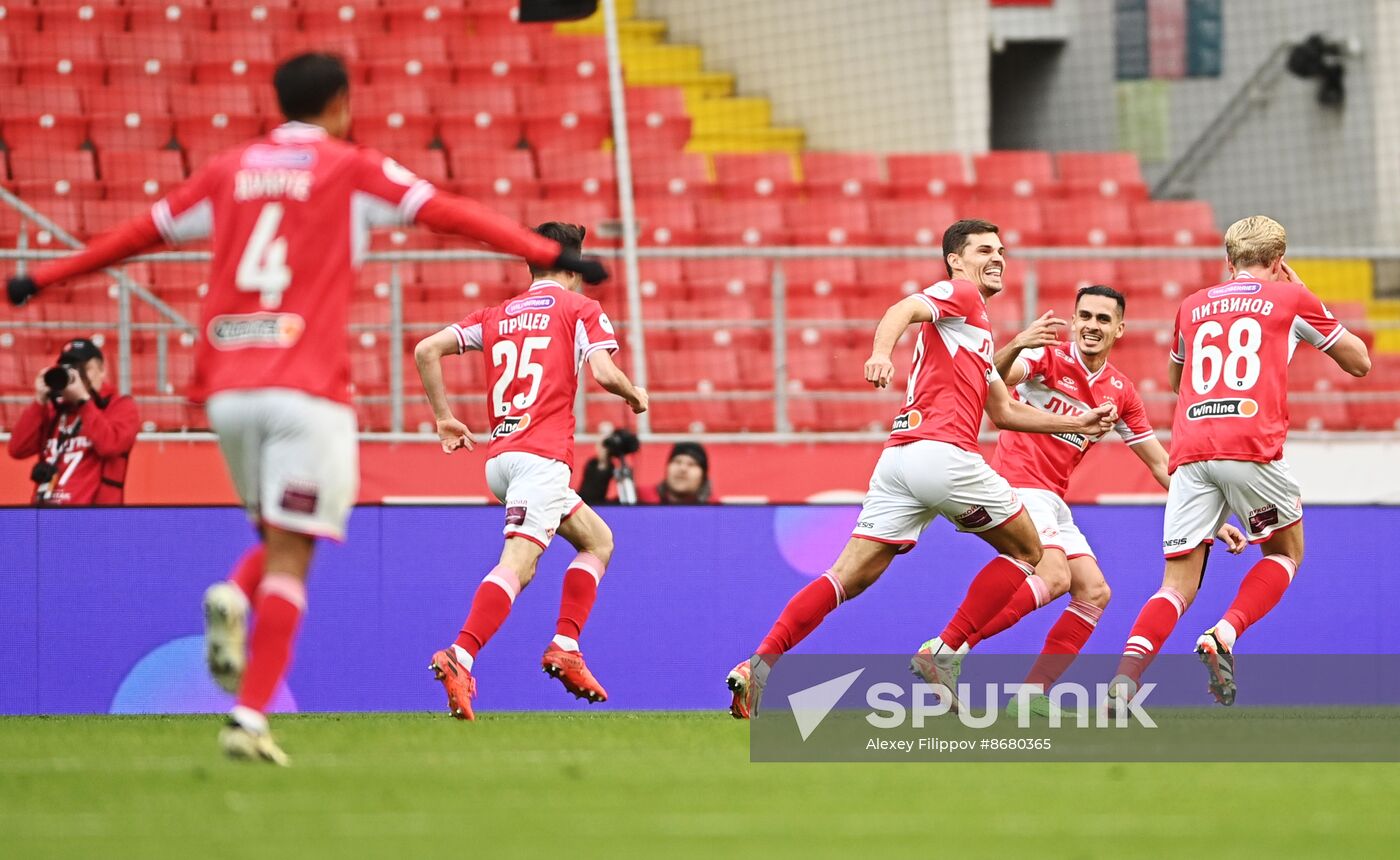 Russia Soccer Premier-League Spartak - Krasnodar