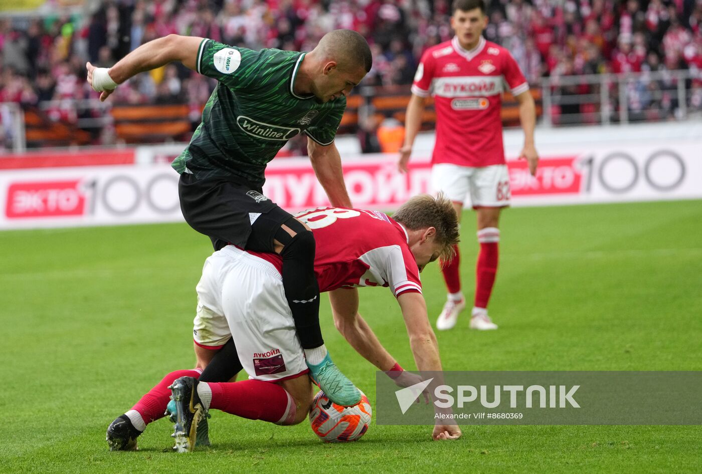 Russia Soccer Premier-League Spartak - Krasnodar