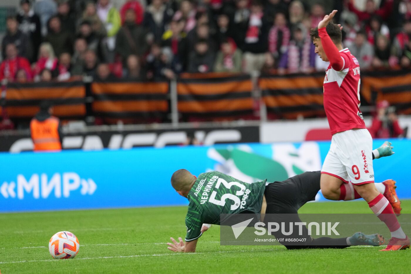 Russia Soccer Premier-League Spartak - Krasnodar