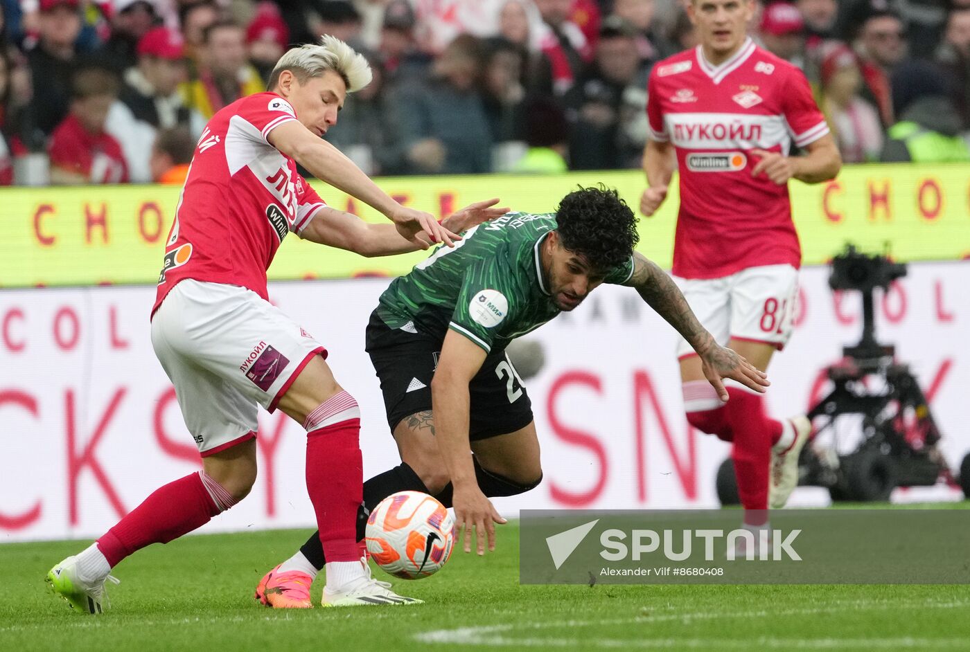 Russia Soccer Premier-League Spartak - Krasnodar