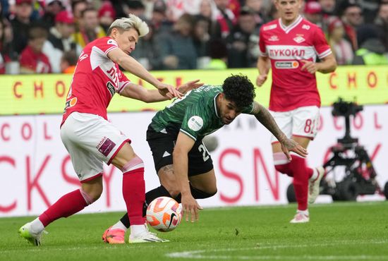Russia Soccer Premier-League Spartak - Krasnodar