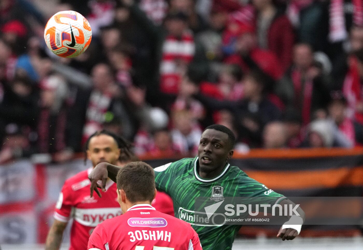 Russia Soccer Premier-League Spartak - Krasnodar