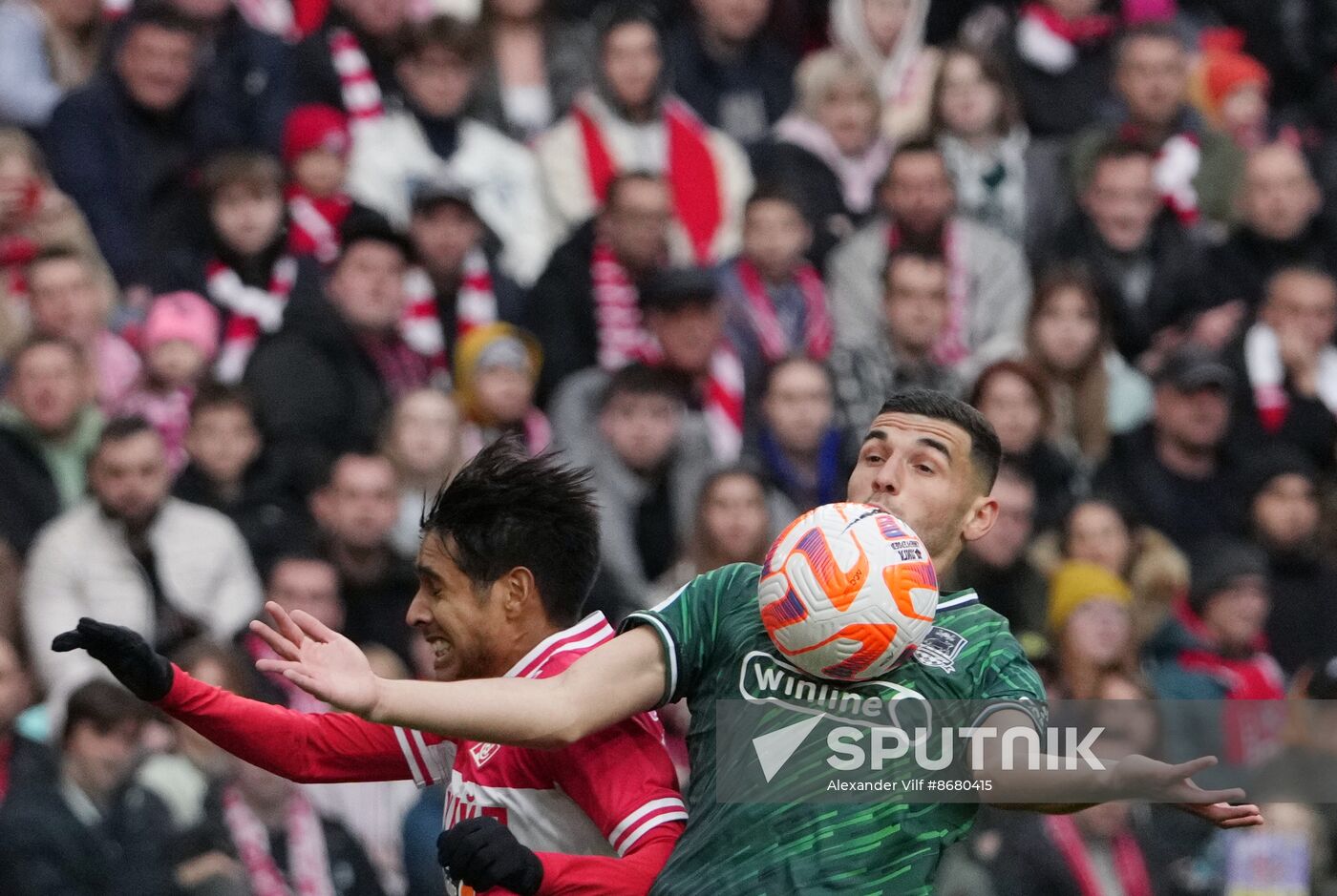 Russia Soccer Premier-League Spartak - Krasnodar