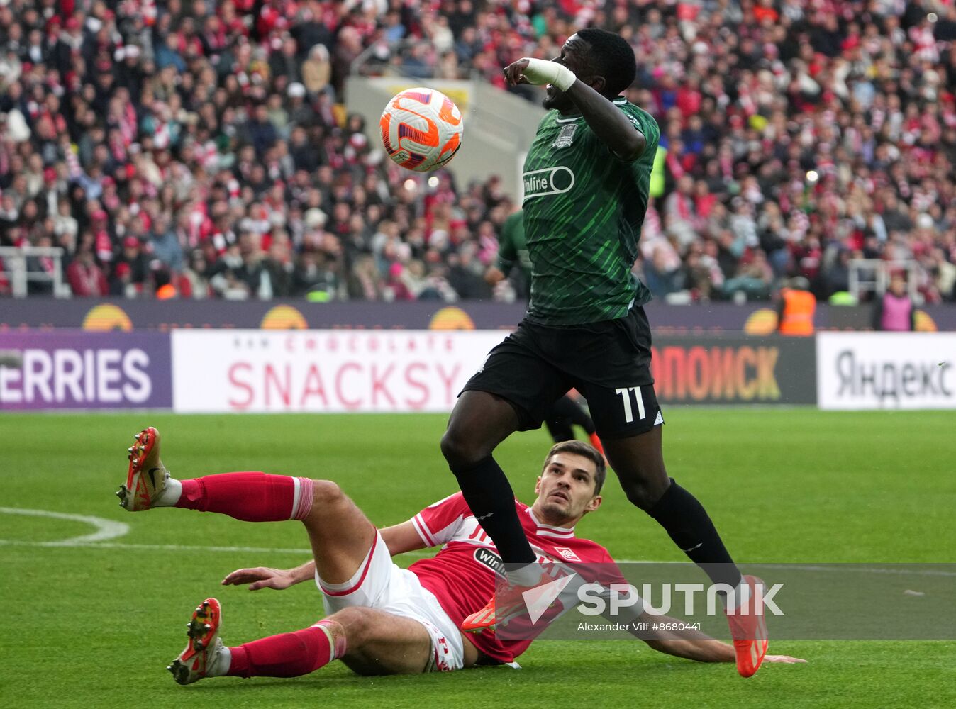 Russia Soccer Premier-League Spartak - Krasnodar