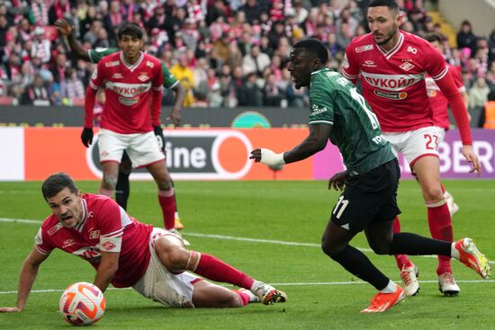 Russia Soccer Premier-League Spartak - Krasnodar