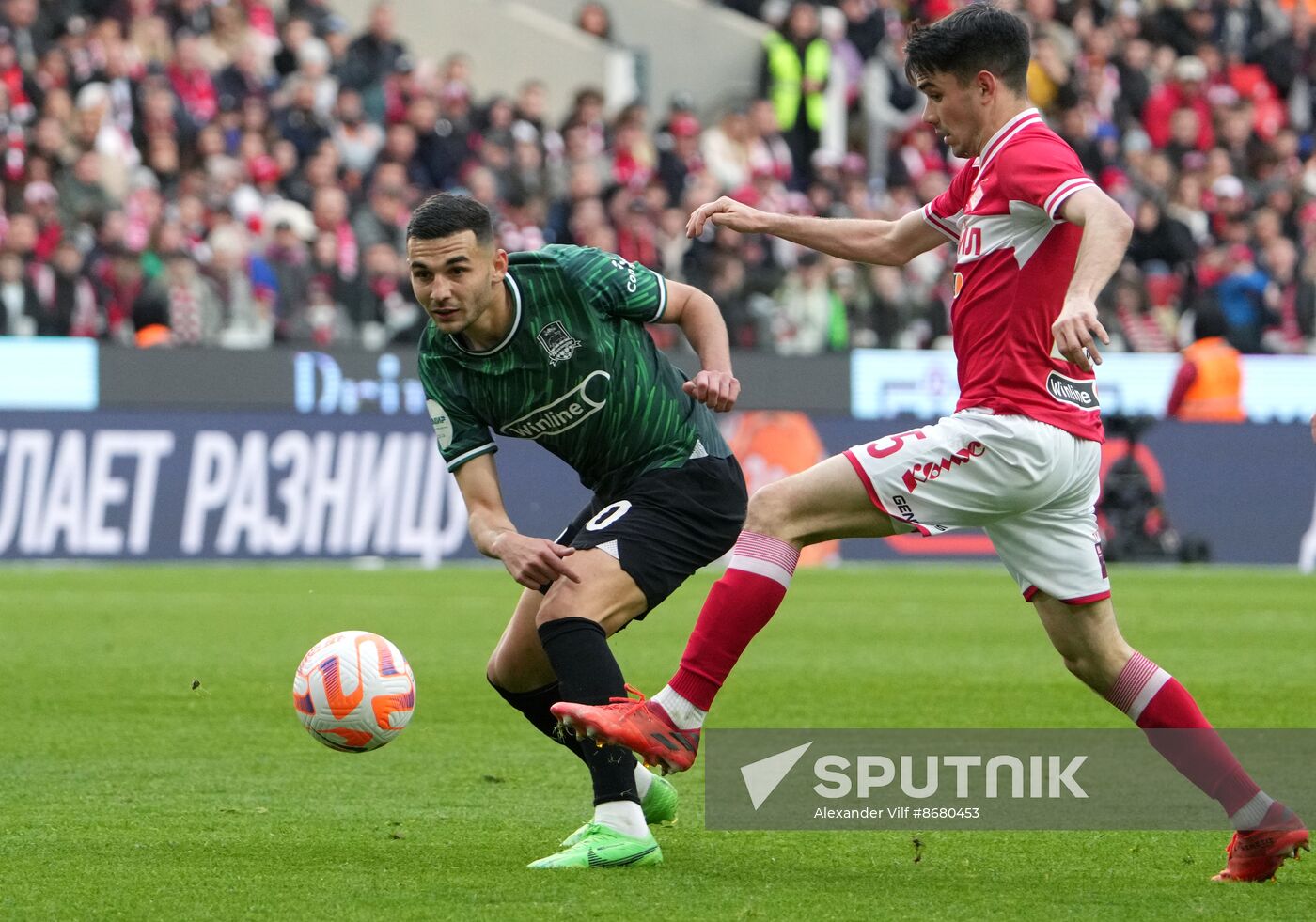 Russia Soccer Premier-League Spartak - Krasnodar