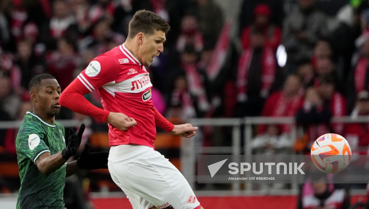 Russia Soccer Premier-League Spartak - Krasnodar