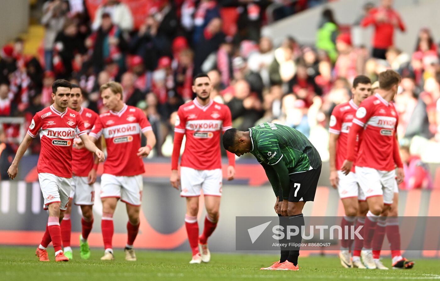 Russia Soccer Premier-League Spartak - Krasnodar