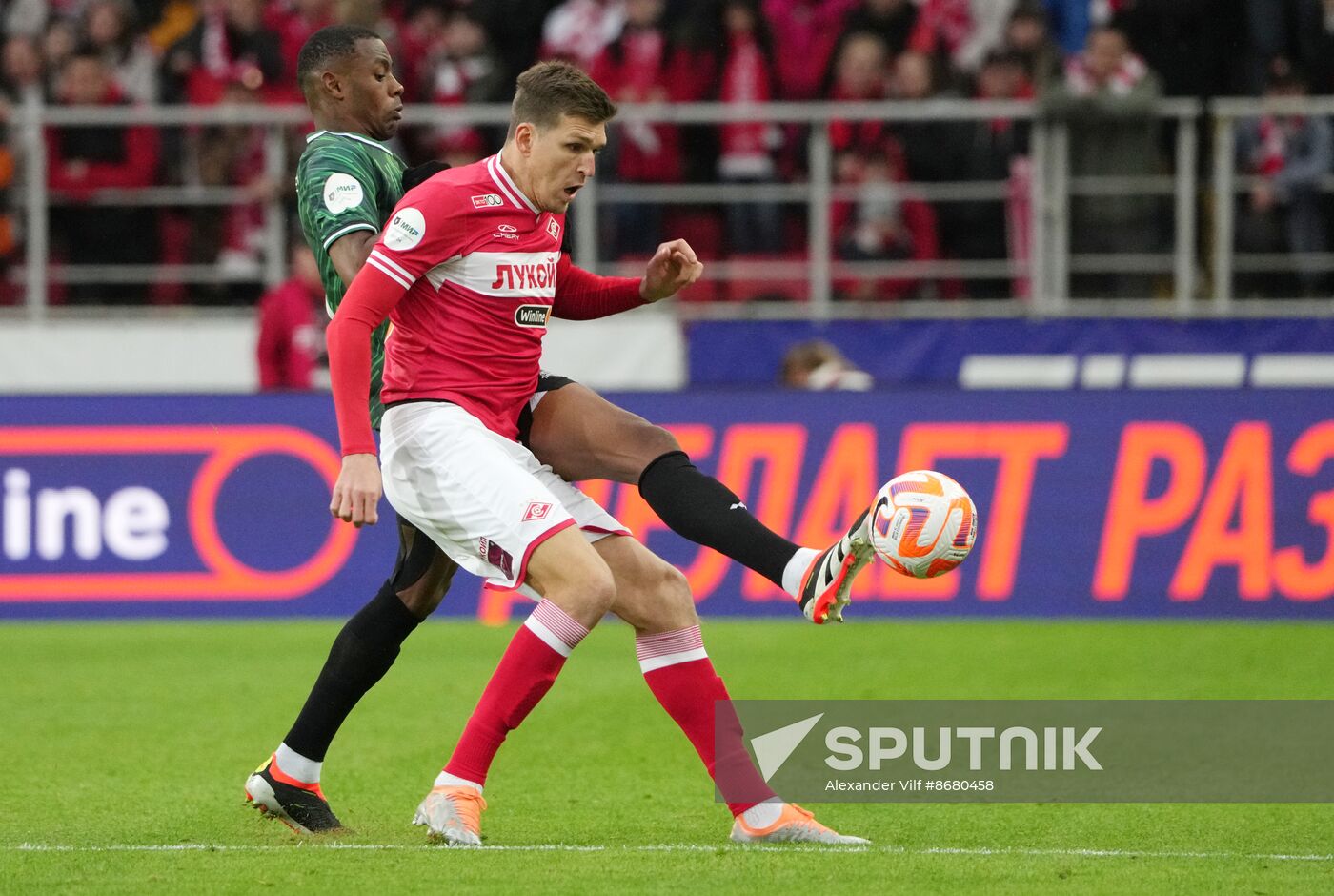 Russia Soccer Premier-League Spartak - Krasnodar