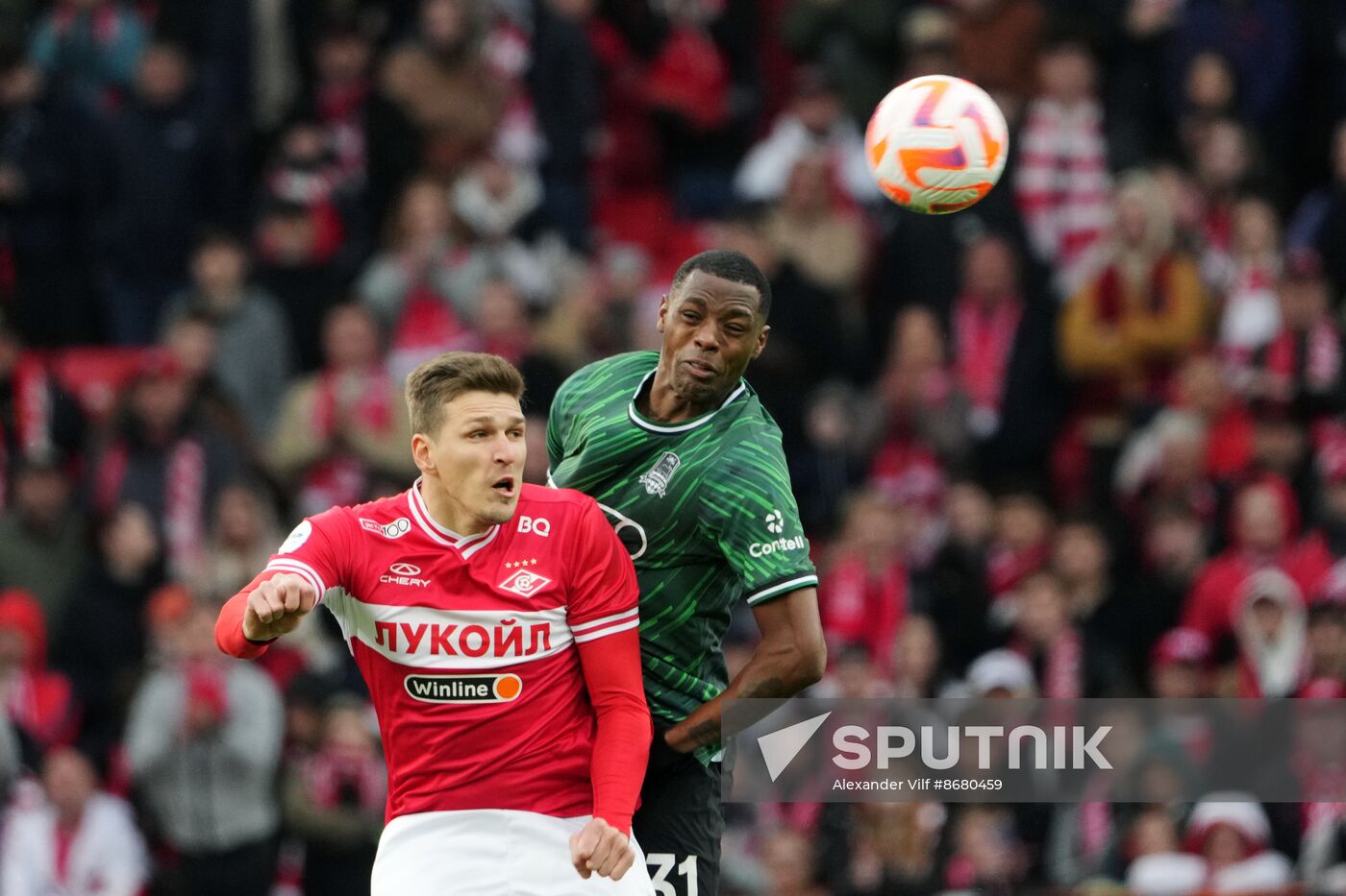 Russia Soccer Premier-League Spartak - Krasnodar