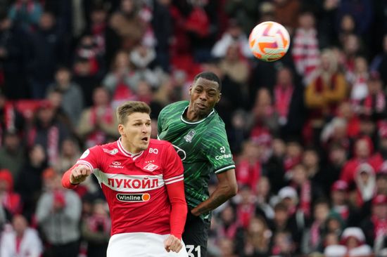 Russia Soccer Premier-League Spartak - Krasnodar