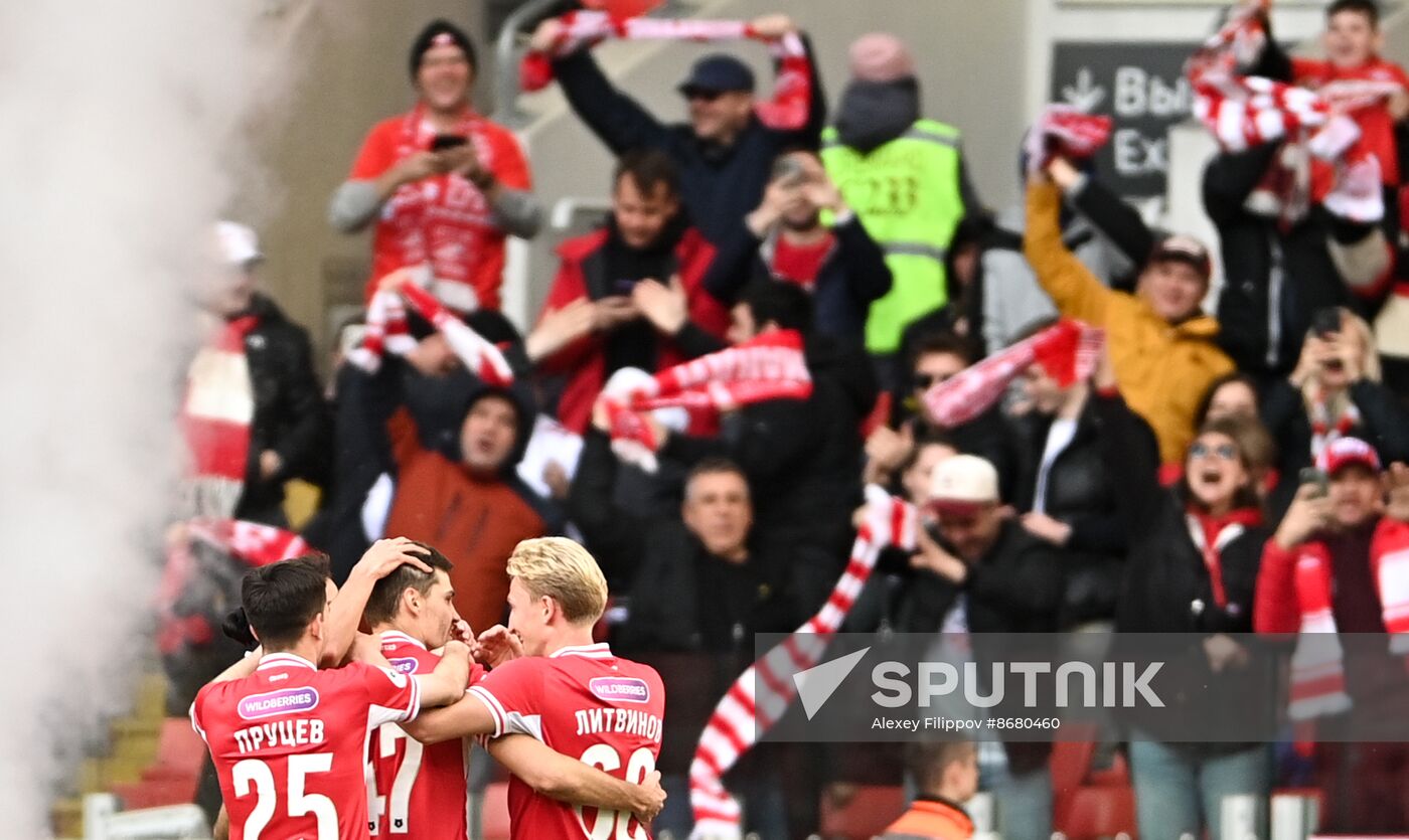 Russia Soccer Premier-League Spartak - Krasnodar