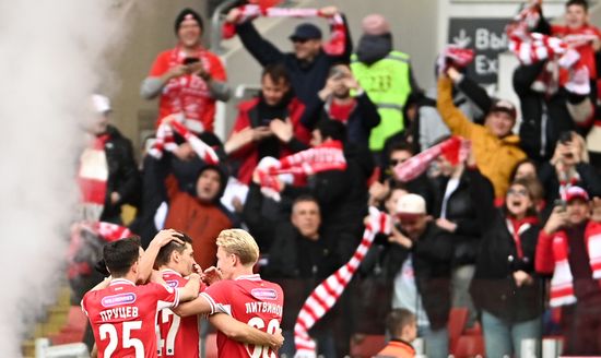 Russia Soccer Premier-League Spartak - Krasnodar