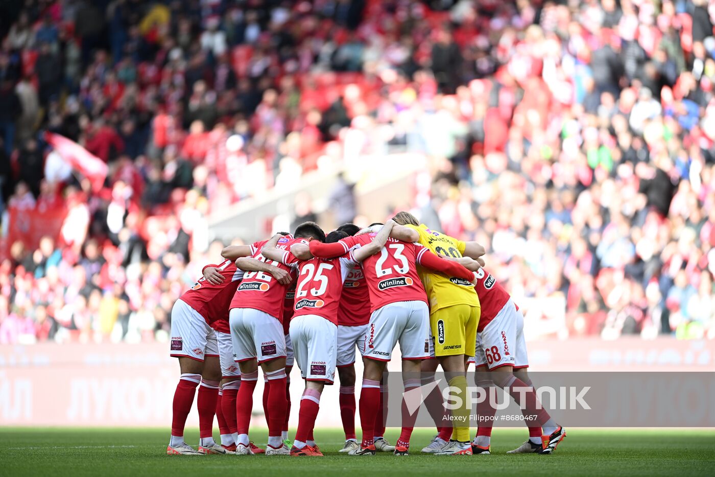 Russia Soccer Premier-League Spartak - Krasnodar