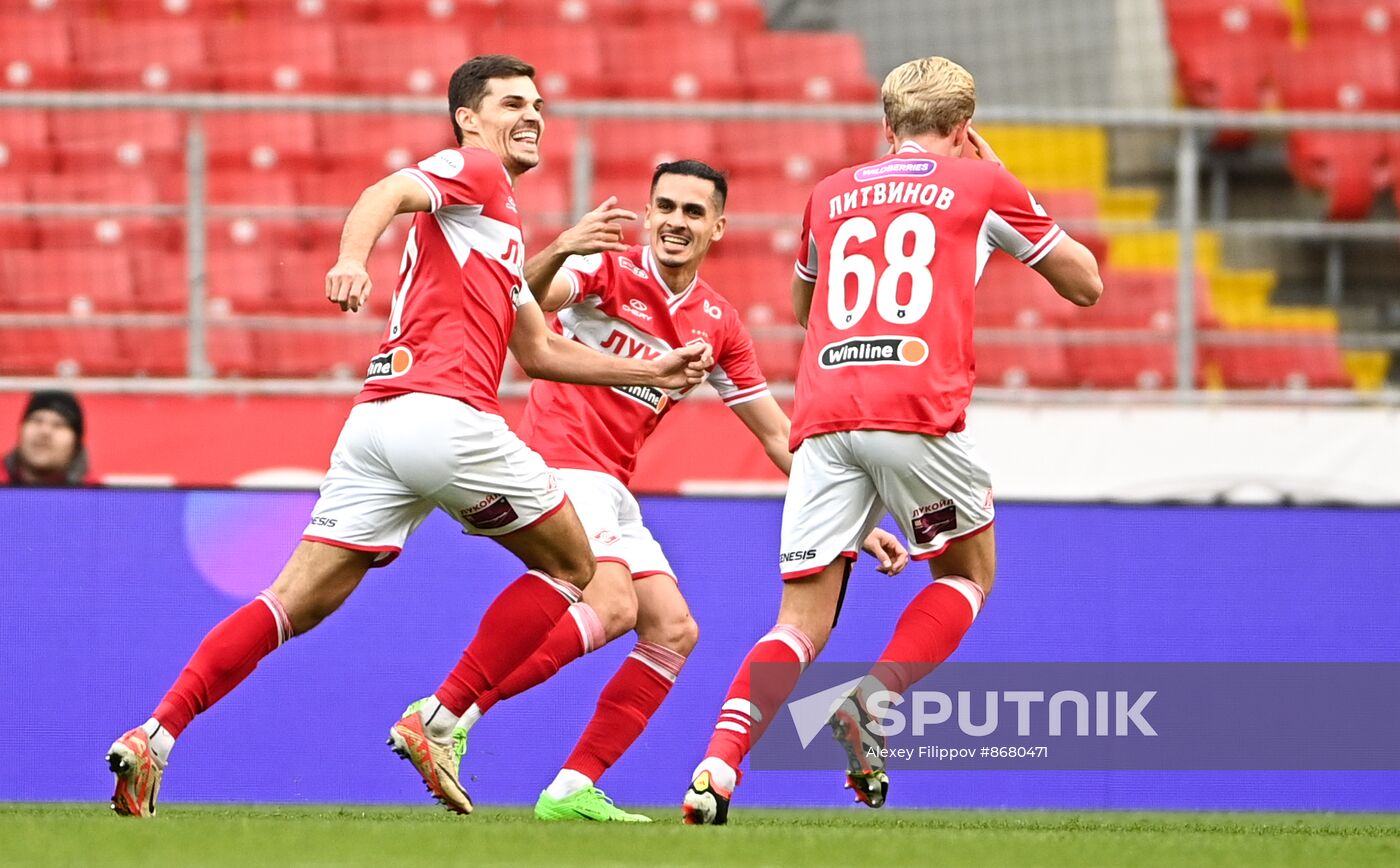 Russia Soccer Premier-League Spartak - Krasnodar