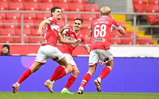 Russia Soccer Premier-League Spartak - Krasnodar