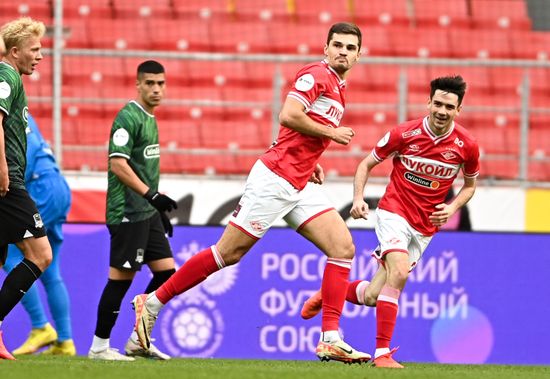 Russia Soccer Premier-League Spartak - Krasnodar