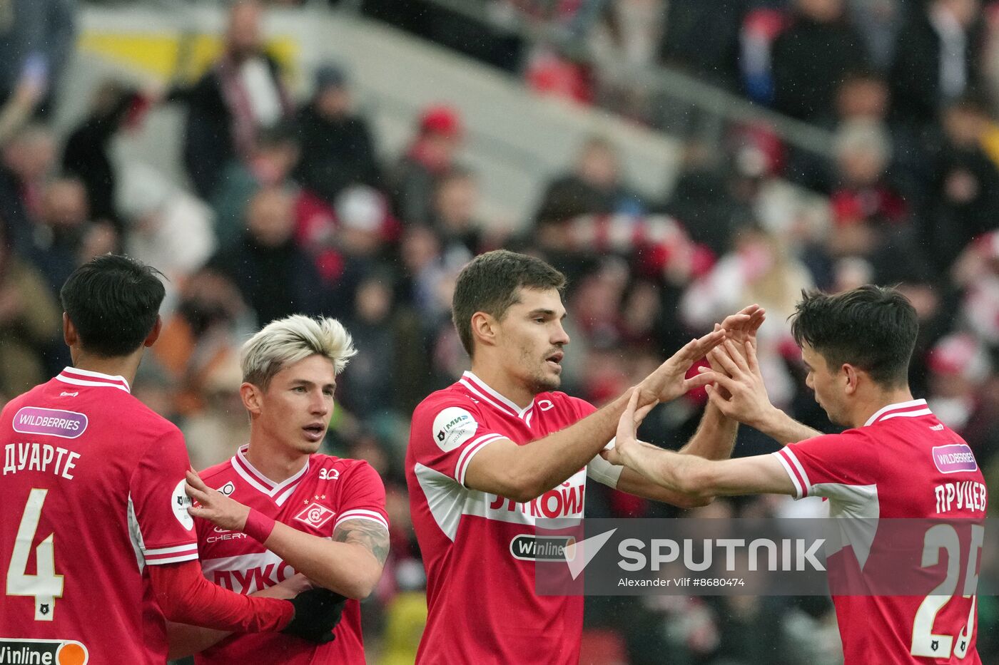 Russia Soccer Premier-League Spartak - Krasnodar