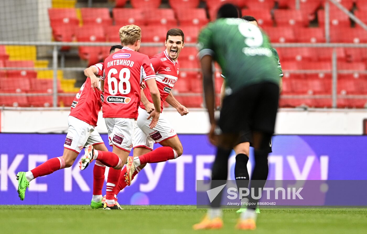 Russia Soccer Premier-League Spartak - Krasnodar