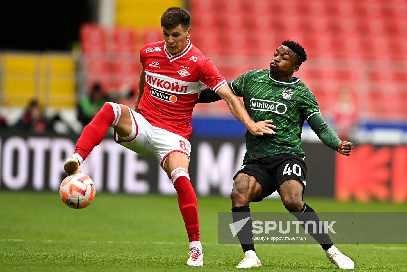 Russia Soccer Premier-League Spartak - Krasnodar