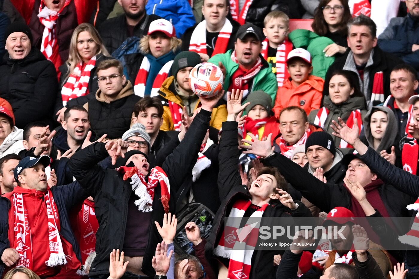 Russia Soccer Premier-League Spartak - Krasnodar