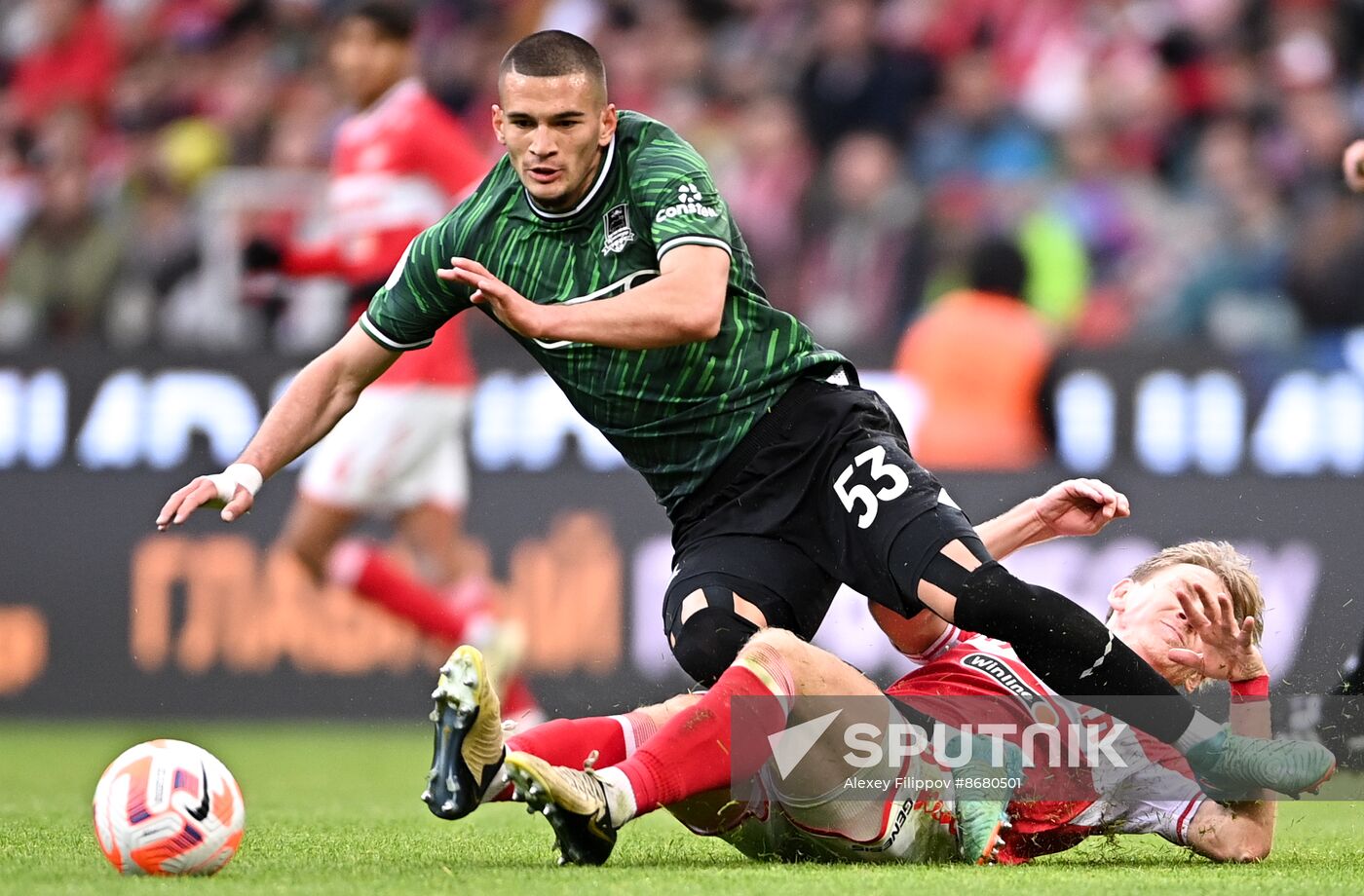 Russia Soccer Premier-League Spartak - Krasnodar