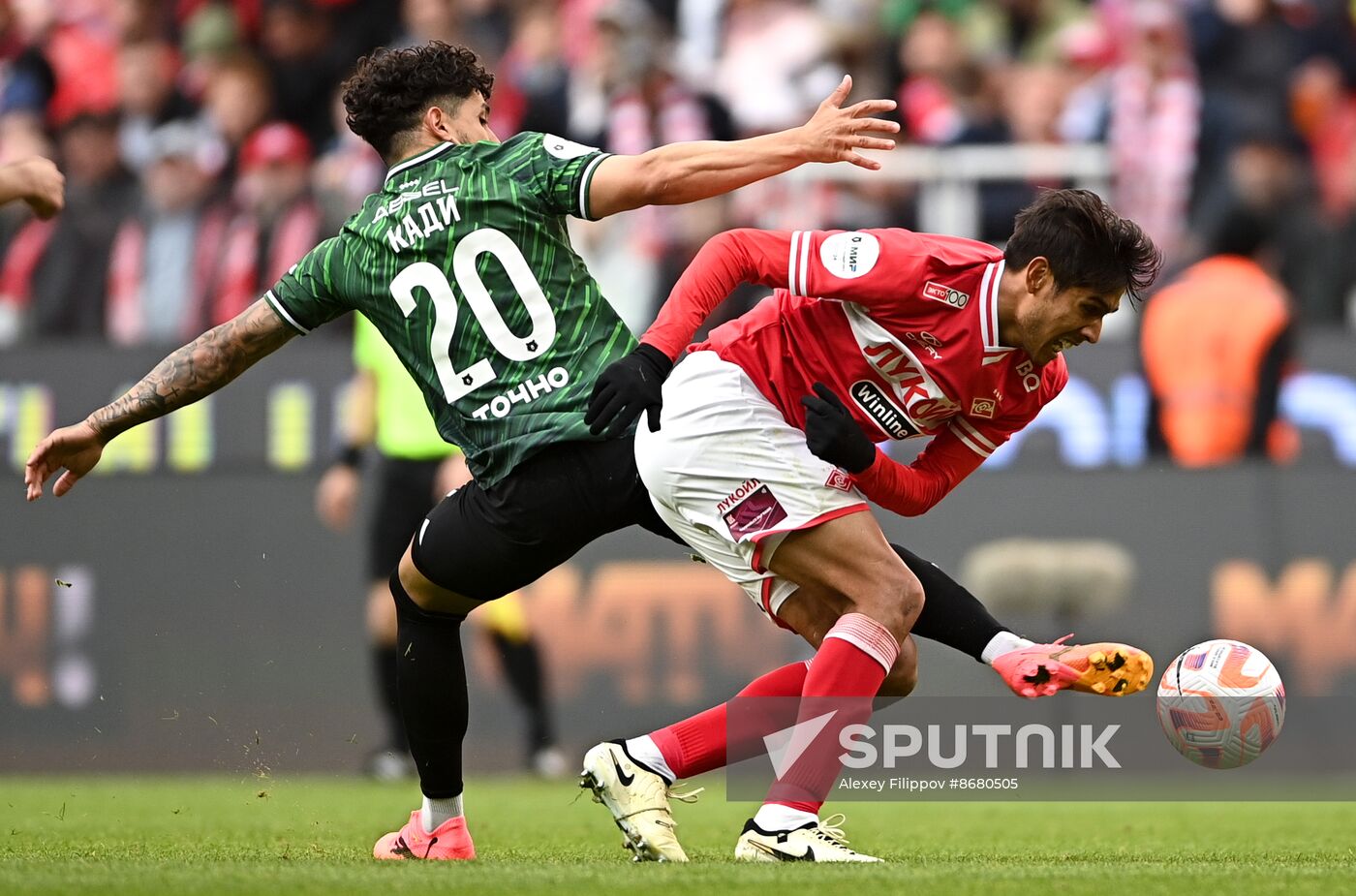 Russia Soccer Premier-League Spartak - Krasnodar