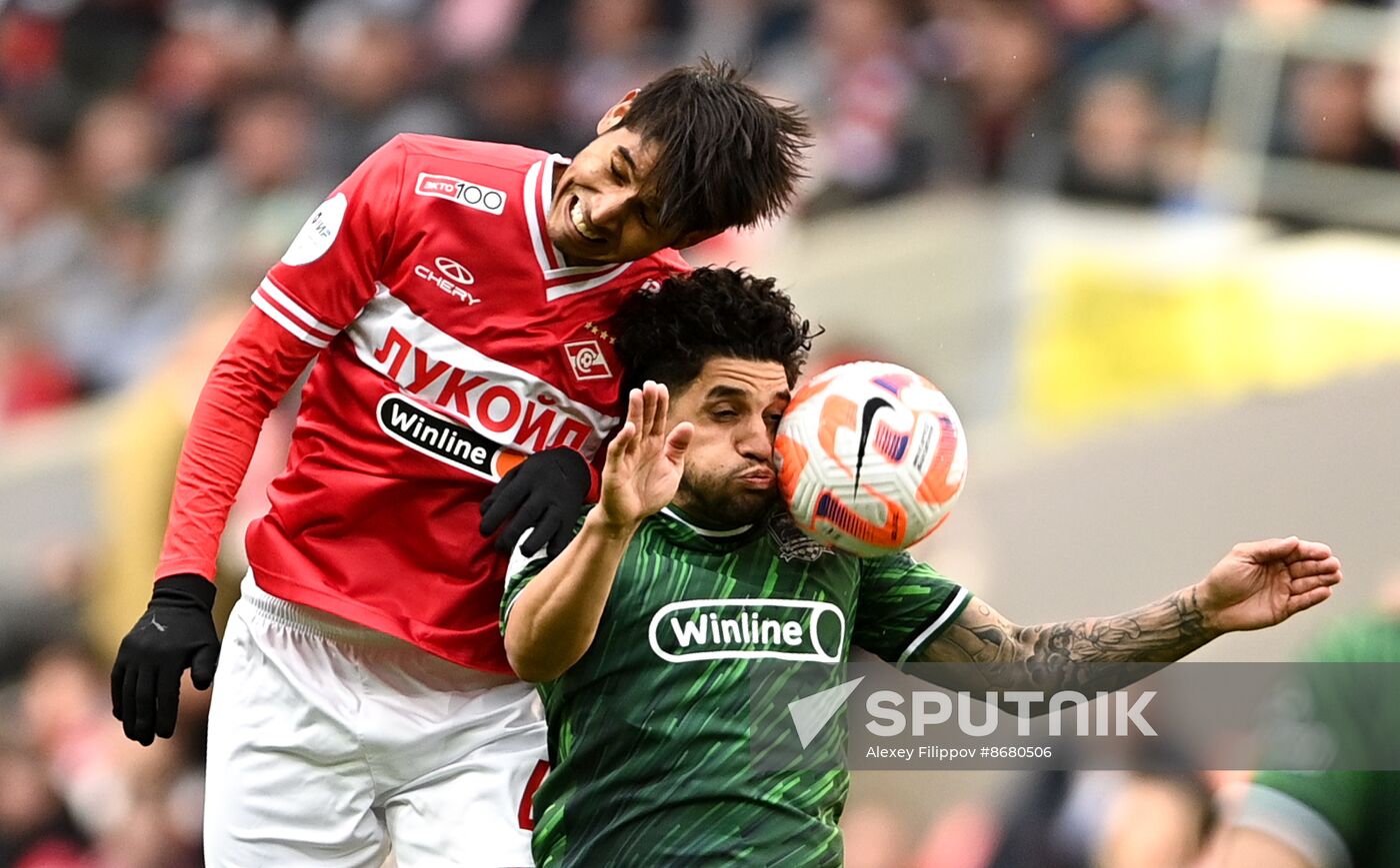 Russia Soccer Premier-League Spartak - Krasnodar