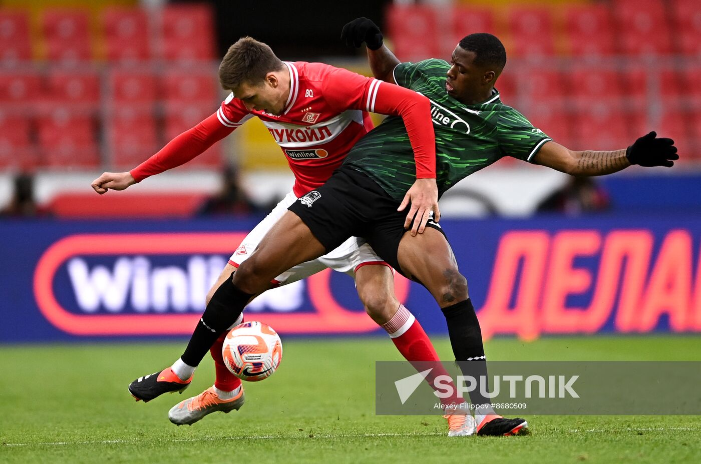 Russia Soccer Premier-League Spartak - Krasnodar