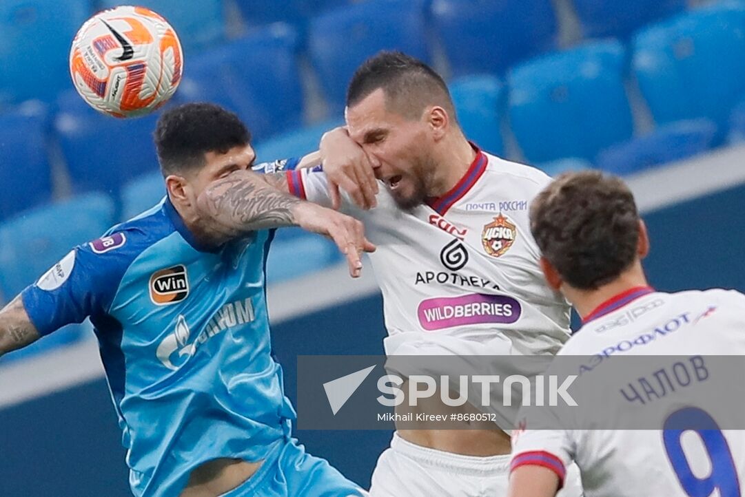 Russia Soccer Premier-League Zenit - CSKA