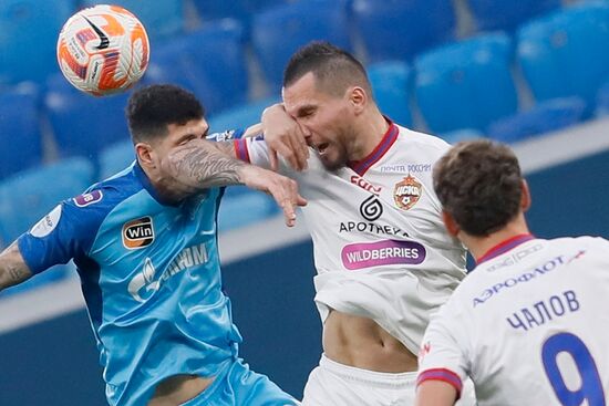 Russia Soccer Premier-League Zenit - CSKA