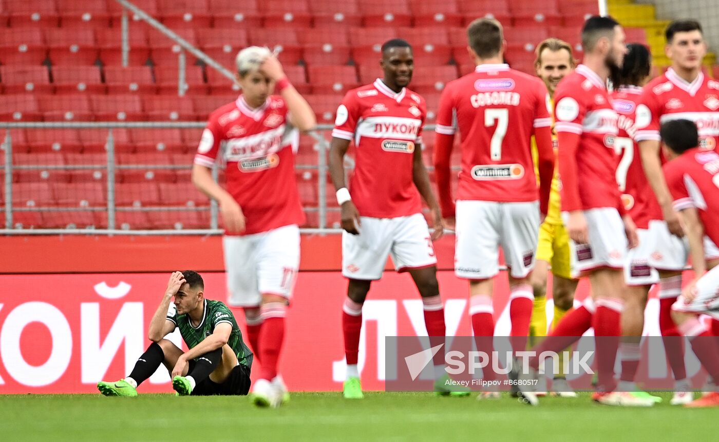 Russia Soccer Premier-League Spartak - Krasnodar