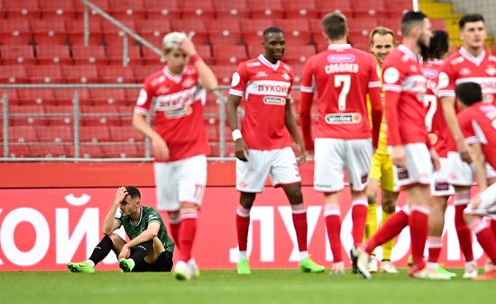 Russia Soccer Premier-League Spartak - Krasnodar