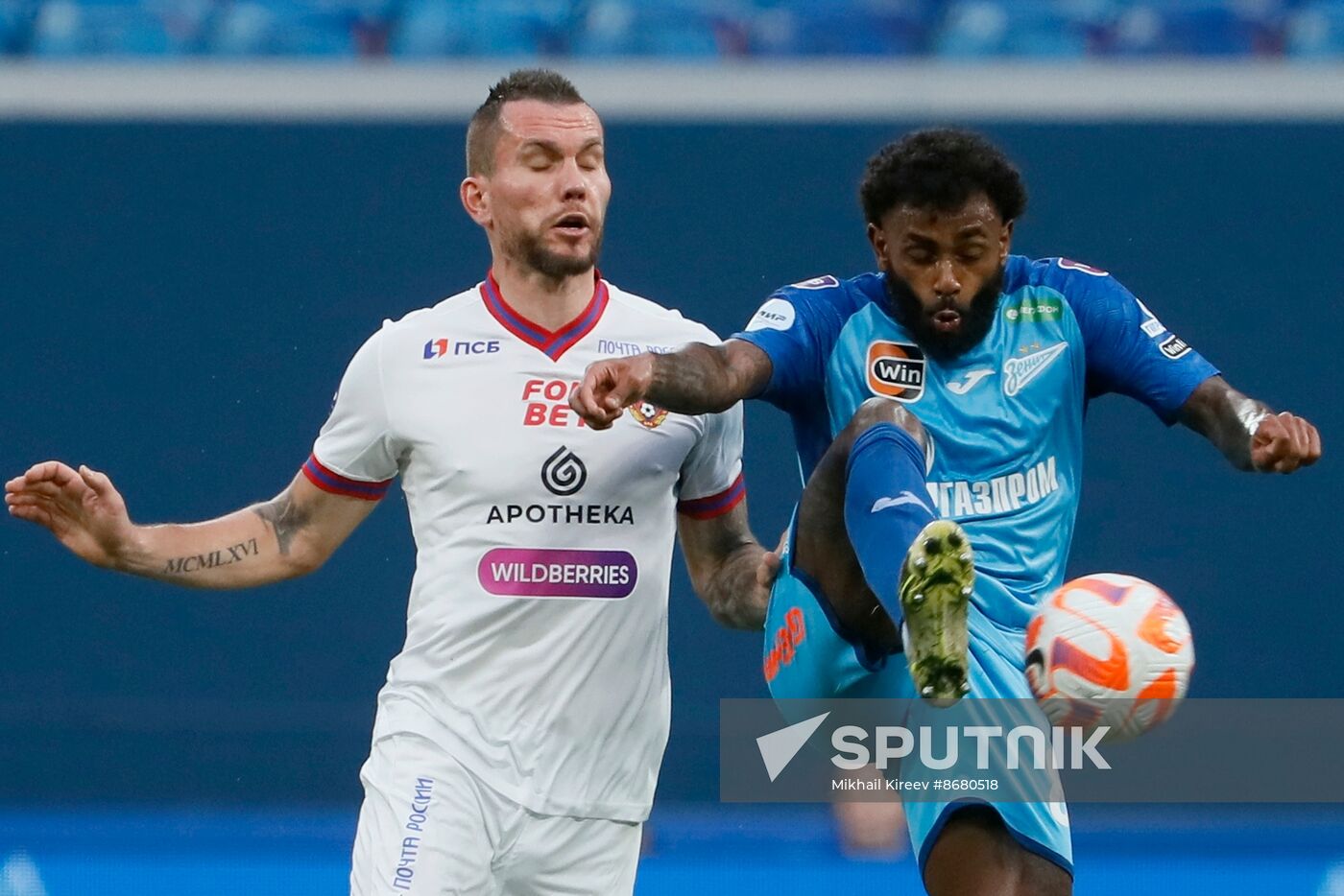 Russia Soccer Premier-League Zenit - CSKA