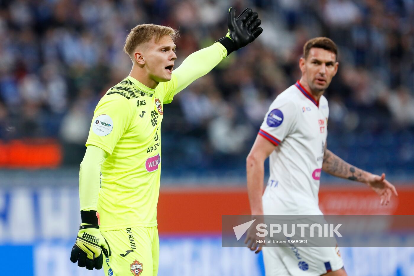 Russia Soccer Premier-League Zenit - CSKA