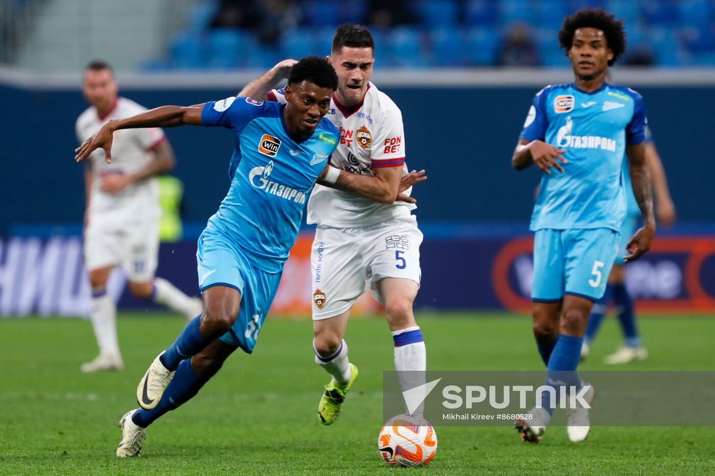 Russia Soccer Premier-League Zenit - CSKA