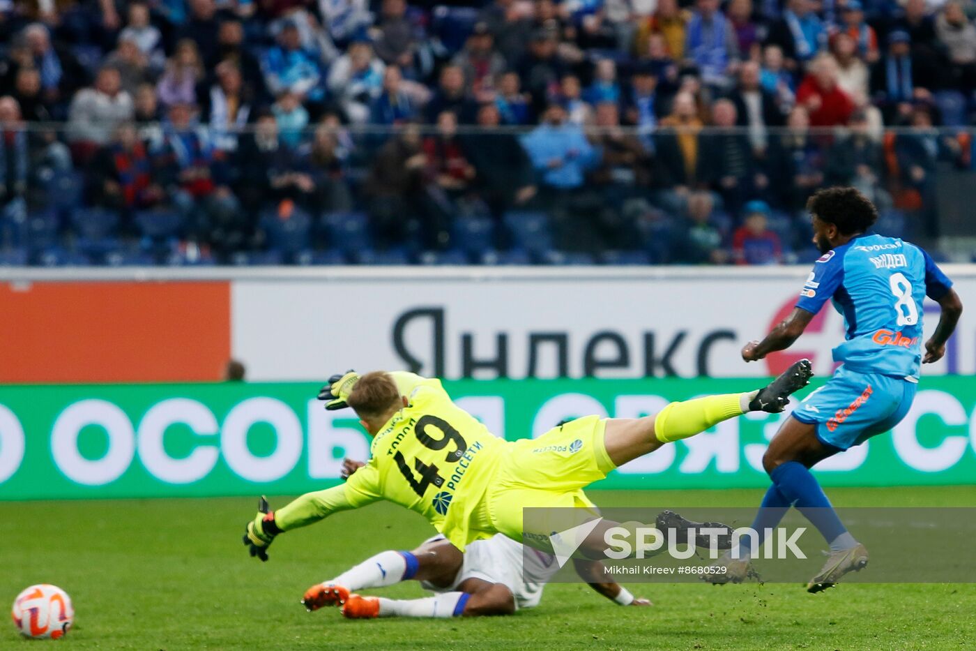 Russia Soccer Premier-League Zenit - CSKA