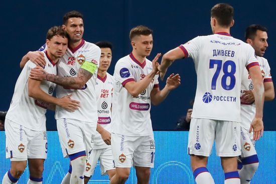 Russia Soccer Premier-League Zenit - CSKA
