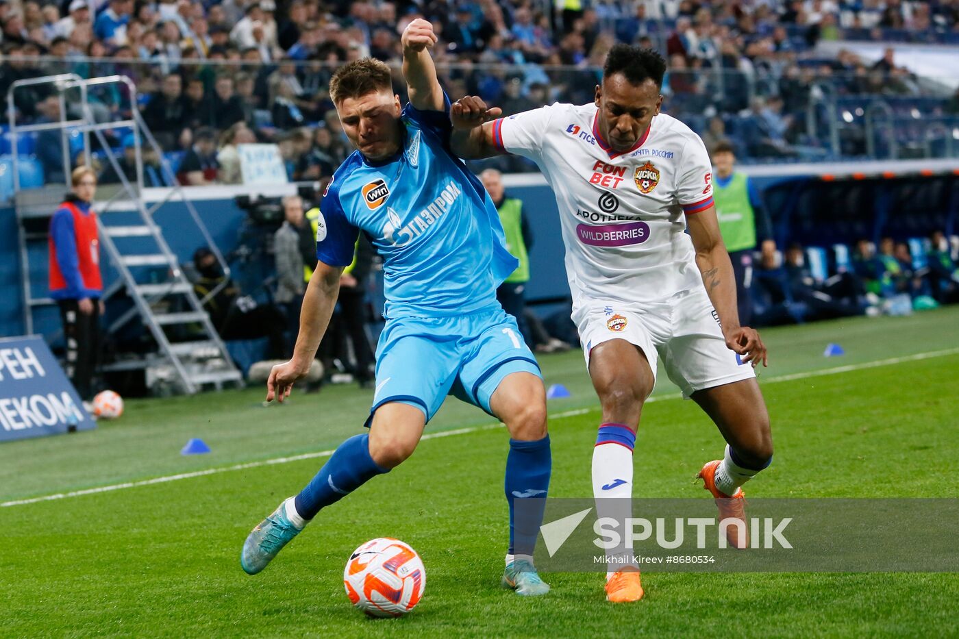 Russia Soccer Premier-League Zenit - CSKA