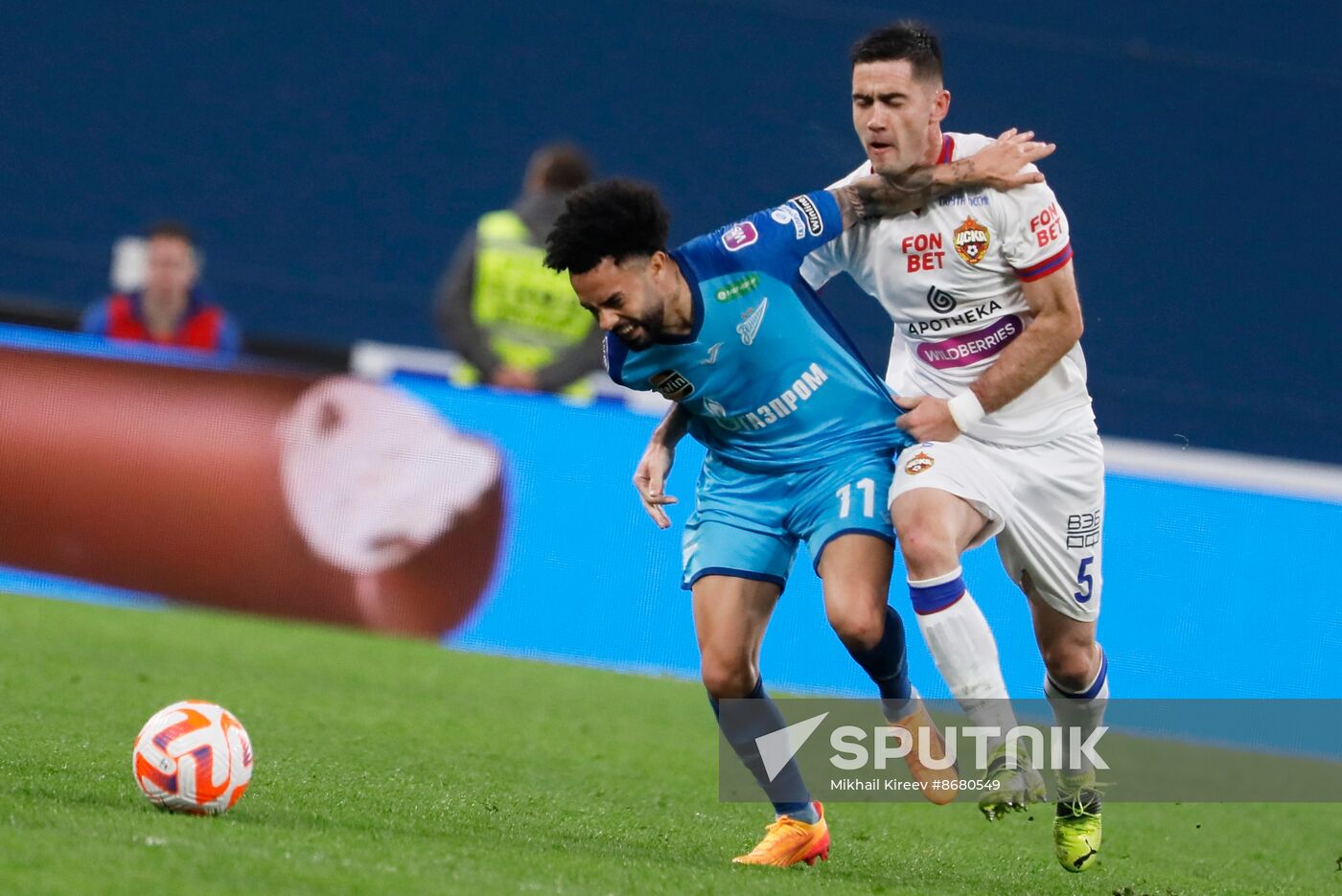 Russia Soccer Premier-League Zenit - CSKA