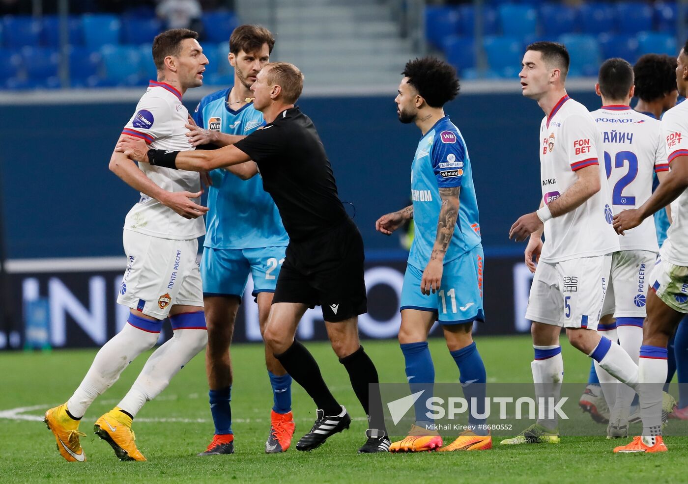 Russia Soccer Premier-League Zenit - CSKA